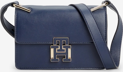TOMMY HILFIGER Чанта с презрамки в нейви синьо / злато, Преглед на продукта