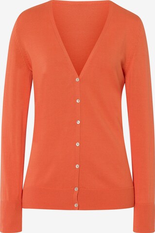 heine Knit Cardigan in Orange: front