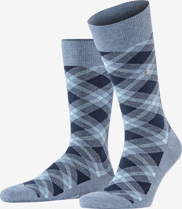 BURLINGTON Socken 'Tartan' in Blau: Vorderseite