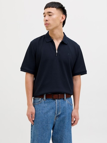 JACK & JONES Shirt 'JJEAUSTIN' in Blauw: voorkant