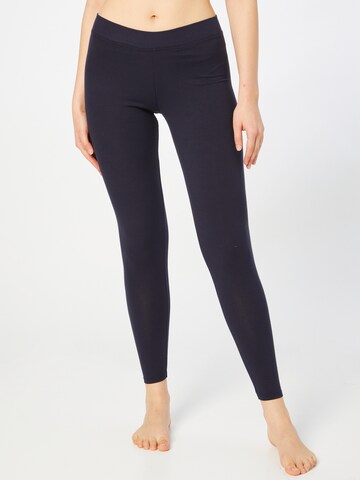 CALIDA Skinny Leggings in Blue: front