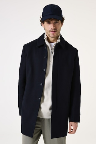 GARCIA Between-Seasons Coat in Blue: front