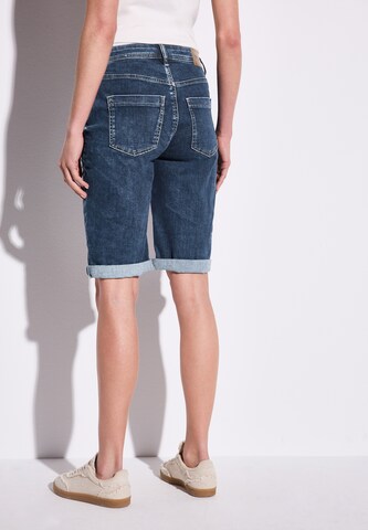 STREET ONE Slimfit Shorts in Blau