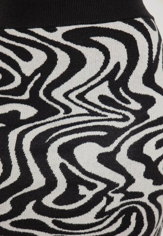 swirly - Falda en negro