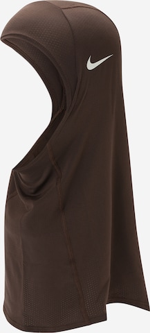 NIKE Accessoires Sporthijab 'Pro 2.0' in Braun: Vorderseite