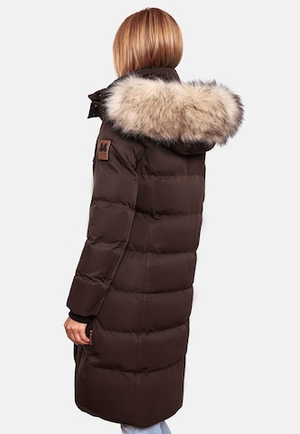 MARIKOO Winter Coat 'Schneesternchen' in Brown