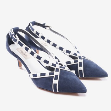 VALENTINO Riemchen-Pumps 36,5 in Blau: predná strana