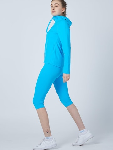 SPORTKIND Sportjas 'Hooded Jogging Jacket' in Blauw