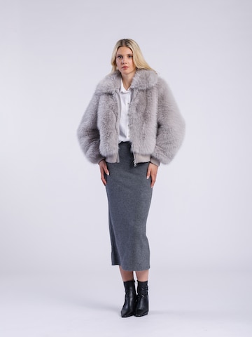 FREAKY NATION Winter Jacket ' Ellinor' in Grey
