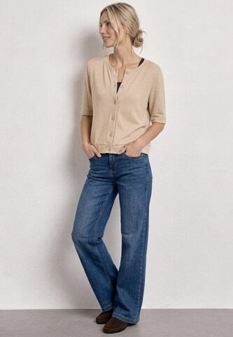 STREET ONE Strickjacke in Beige