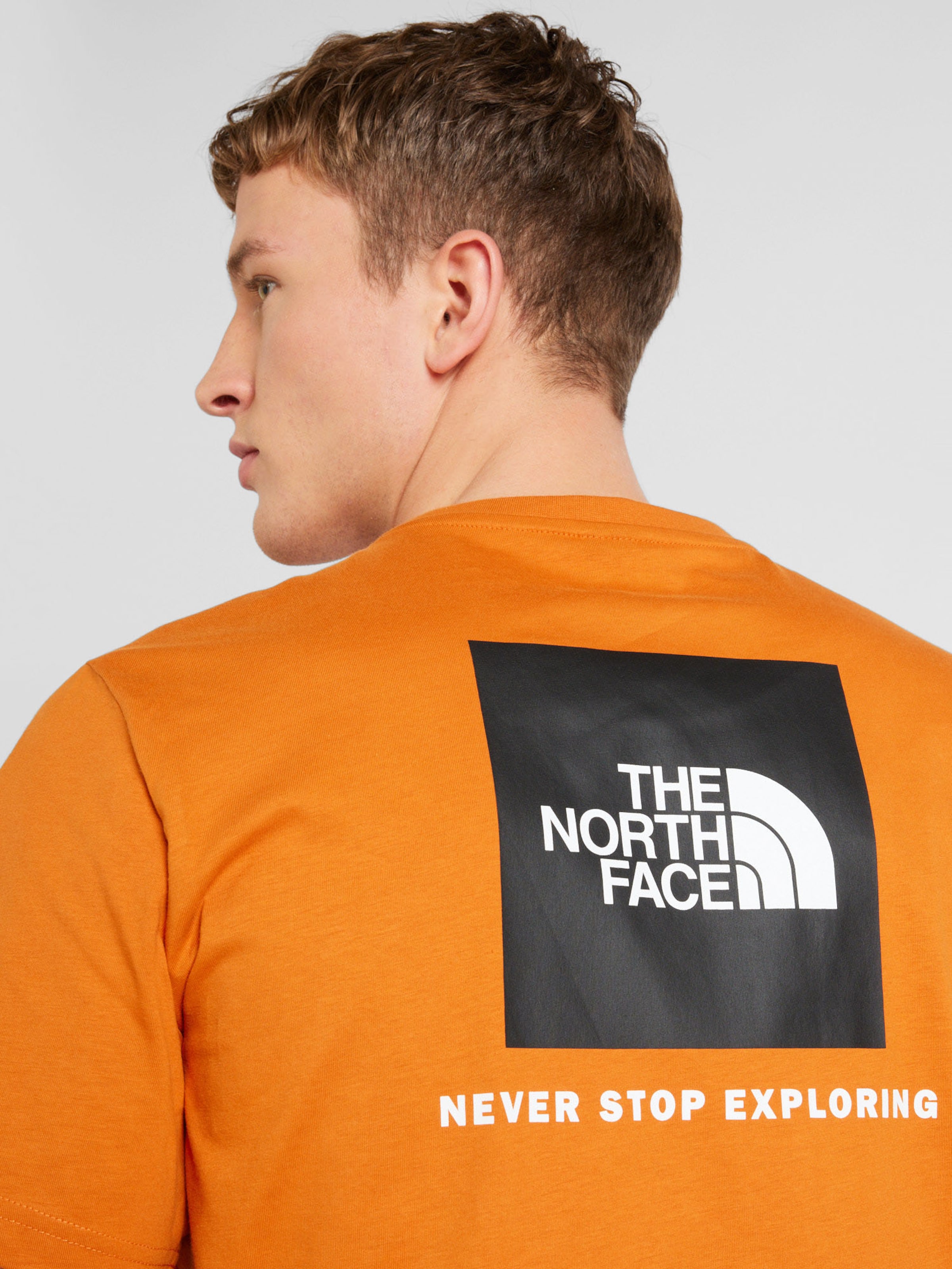 THE NORTH FACE Shirt REDBOX in Orange ABOUT YOU