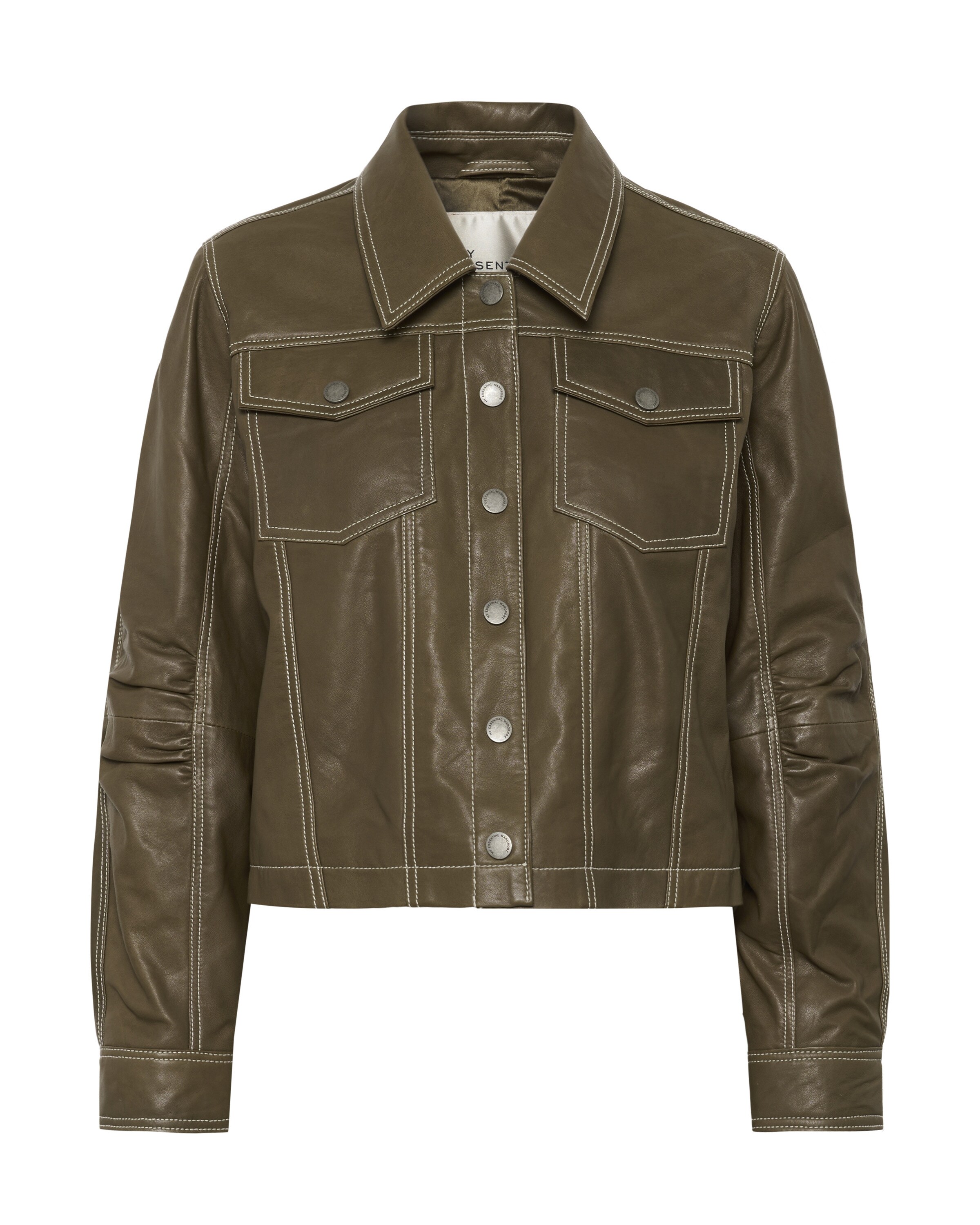 My Essential Wardrobe Tussenjas 'MWMateo ' in Groen: voorkant