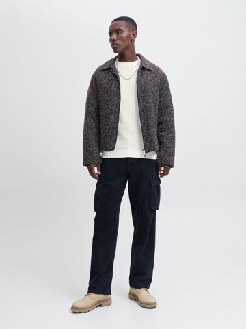 JACK & JONES Pullover i hvid