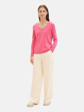 TOM TAILOR - Pullover em rosa