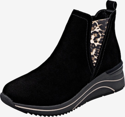 REMONTE Stiefelette in hellbeige / braun / schwarz, Produktansicht