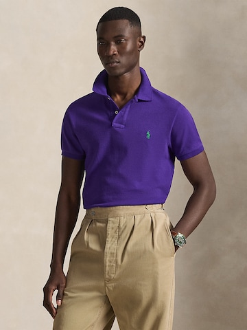 Polo Ralph Lauren Bluser & t-shirts 'SSKCSLIM1-SHORT SLEEVE-KNIT' i lilla: forside