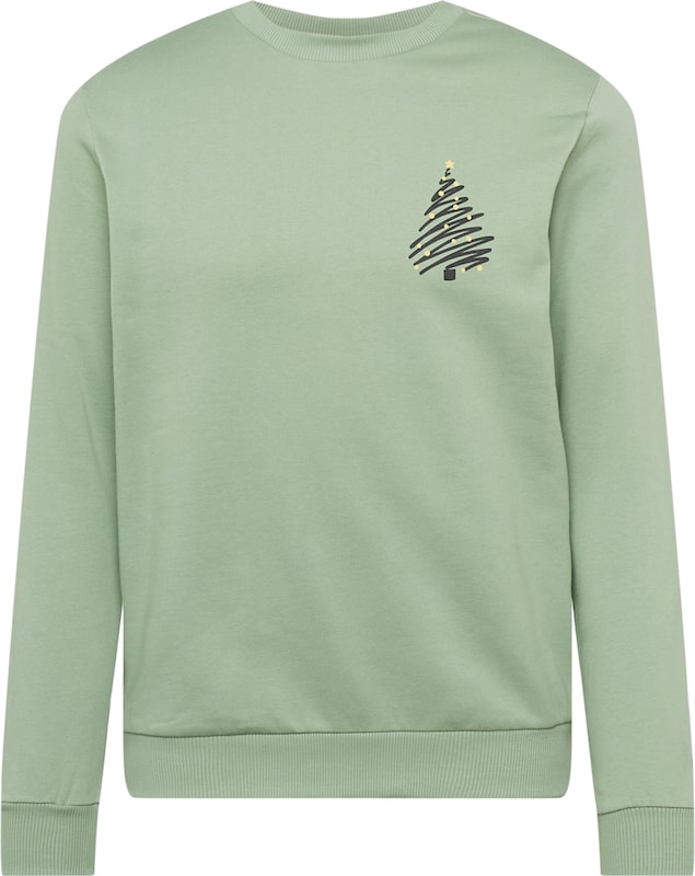 WESTMARK LONDON Sweatshirt 'XMAS TREE' in Pastellgrün