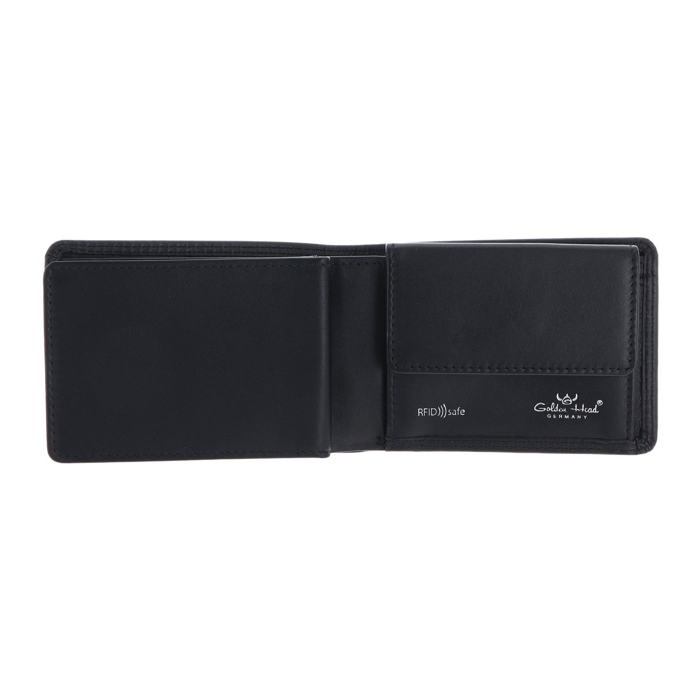 GOLDEN HEAD Wallet in Black