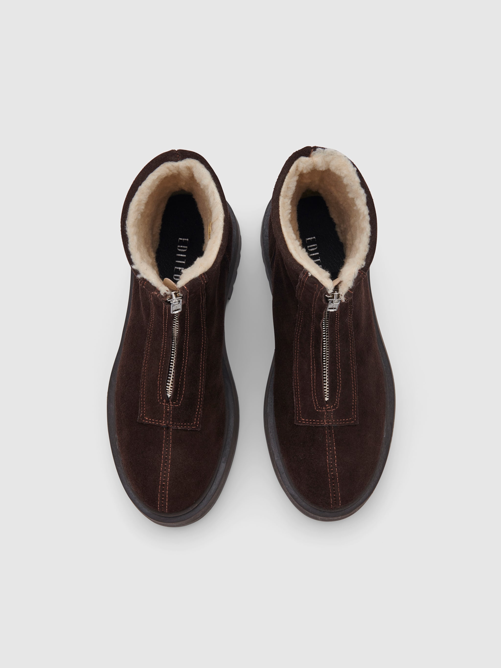 EDITED Produkte Stiefeletten 'Zuleika' dunkelbraun