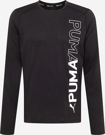 PUMA Performance shirt in Black: front