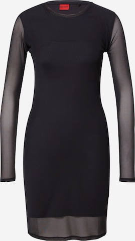 HUGO Red Dress 'Namara' in Black: front