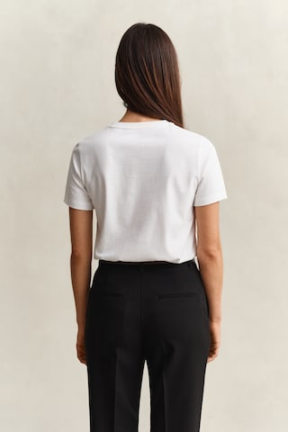 GANT T-Shirt in Weiß