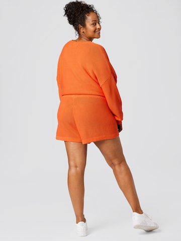 A LOT LESS تقليدي سراويل 'Elena' بلون برتقالي