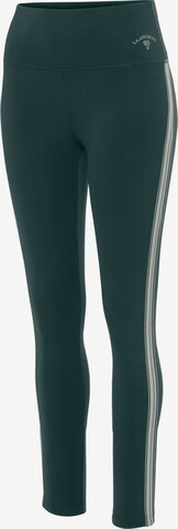 LASCANA ACTIVE Skinny Sporthose in Grün