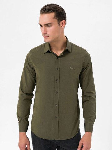 Daniel Hills Regular Fit Regular Fit Shirt in Grün