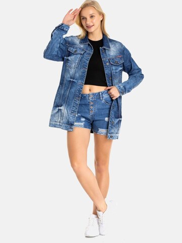 CIPO & BAXX Between-Season Jacket in Blue