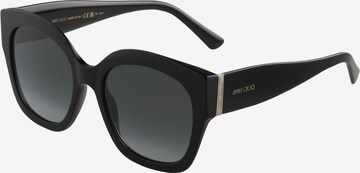 JIMMY CHOO Sunglasses 'LEELA' in Black: front