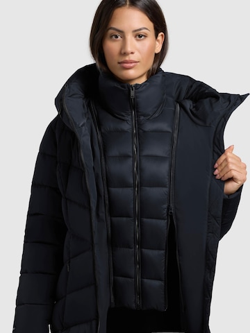 khujo Wintermantel 'Dier' in Blau