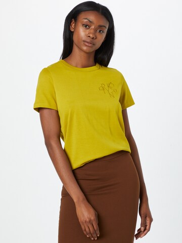 DRYKORN - Camiseta 'ANISIA' en amarillo: frente