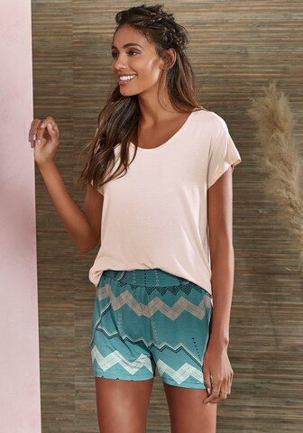 LASCANA T-Shirt in Beige