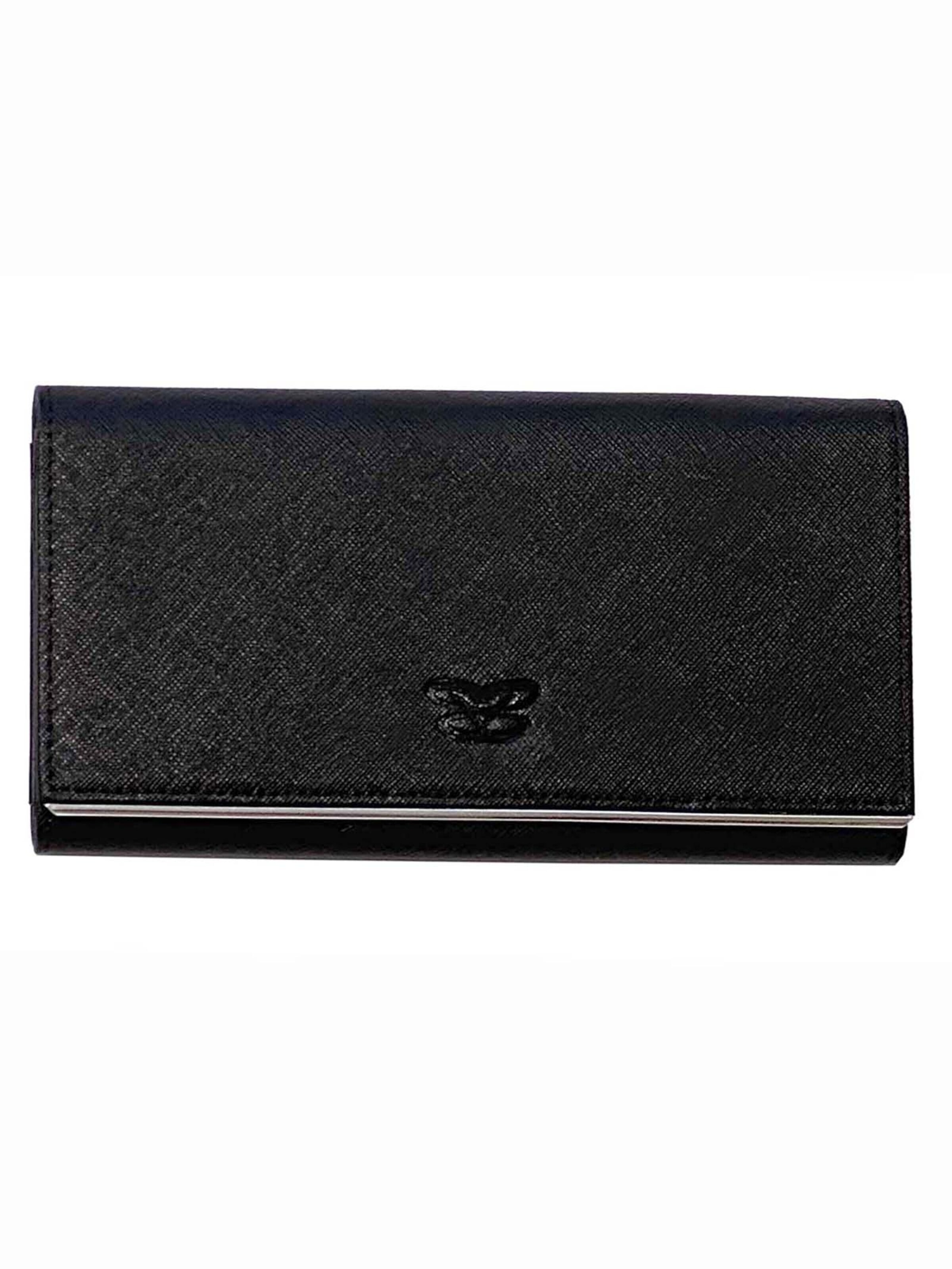 Bag & Belt Portemonnaie '"Moneta"'‌‌‌ in Schwarz: Vorderseite