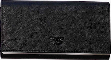 Bag & Belt Wallet '"Moneta"' in Black: front