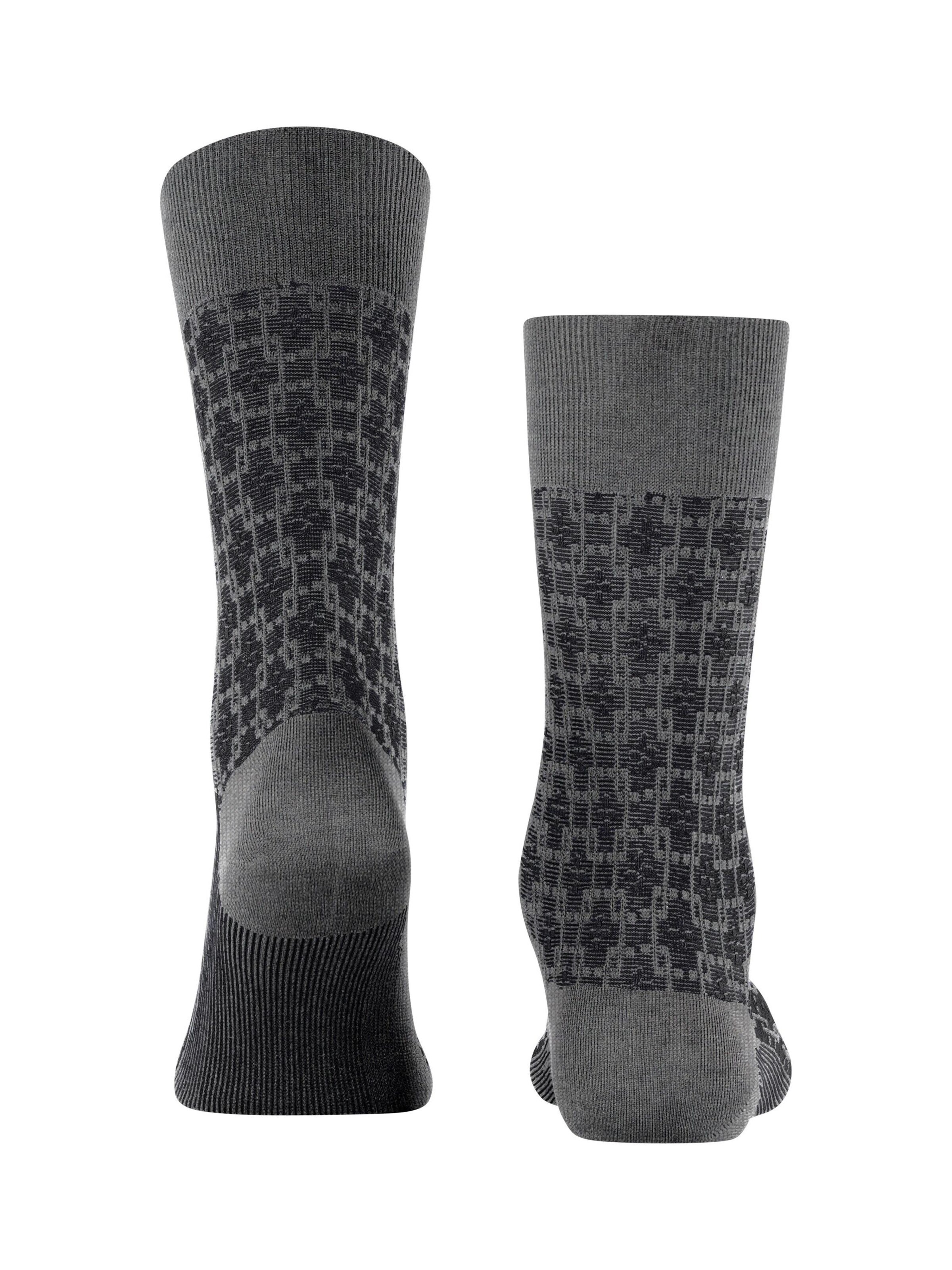 FALKE Socks 'Artwork Tie' in Grey