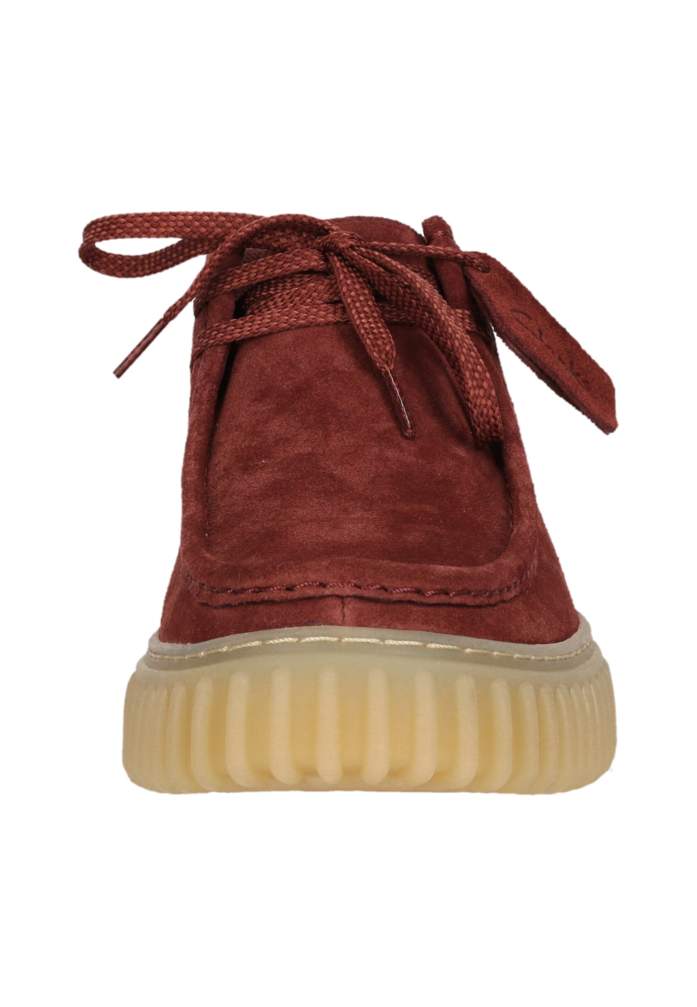 CLARKS Lace-up shoe 'Torhill High' in Red