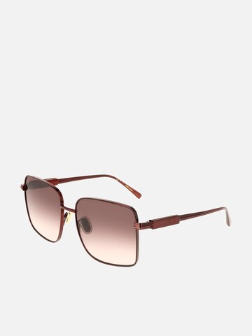 Lunettes de soleil FERRAGAMO en rouge : devant