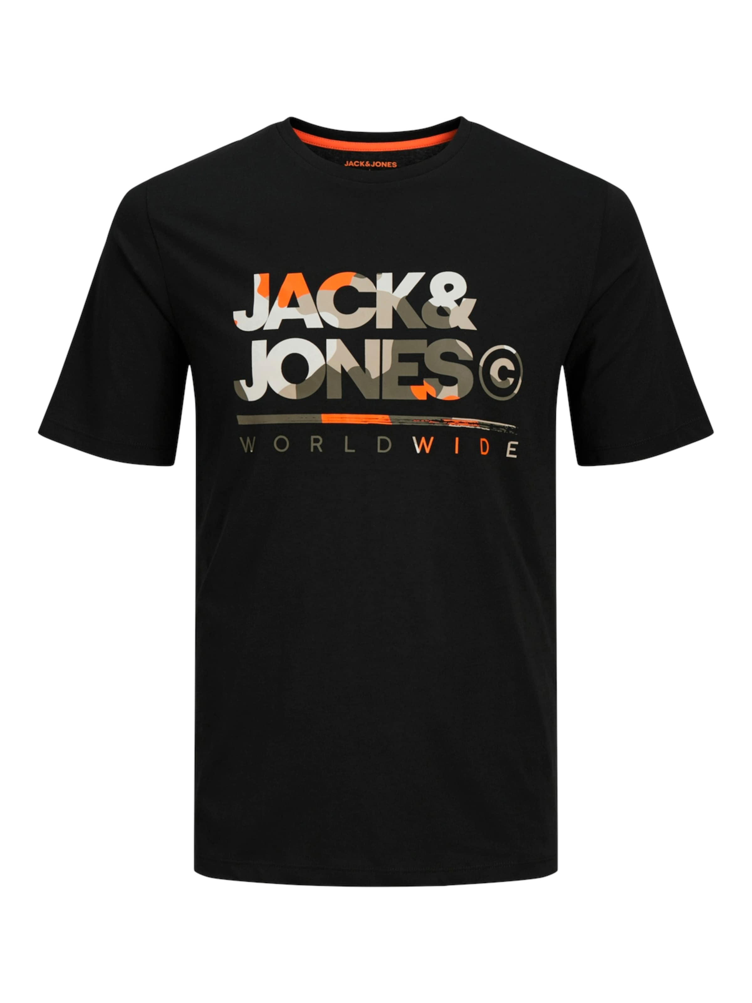 JACK & JONES Tričko 'JJLuke' - Modrá