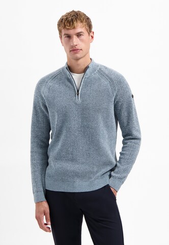 No Excess Pullover in Blau: Vorderseite