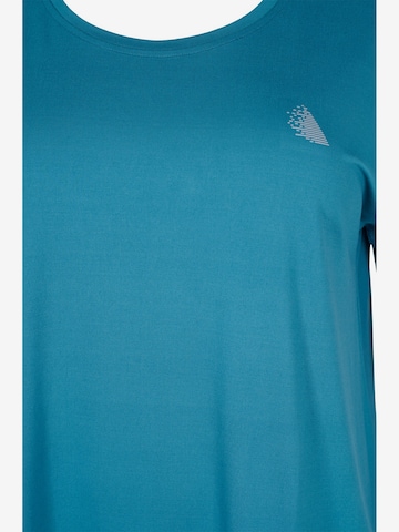 Active by Zizzi Functioneel shirt in Blauw