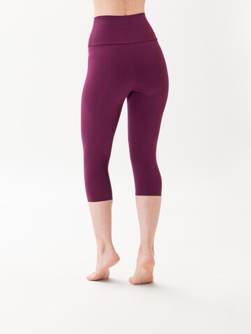 Les Lunes Skinny Leggings 'Luna 3/4' in Rood