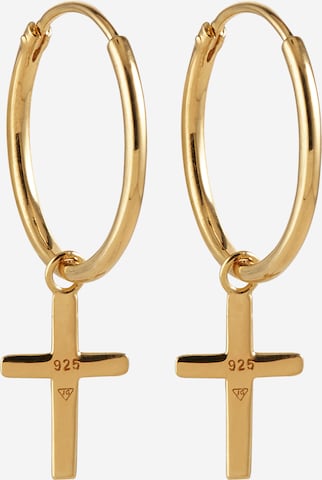 ELLI Earrings 'Kreuz' in Gold