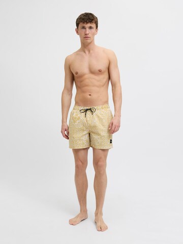 JACK & JONES Zwemshorts in Beige