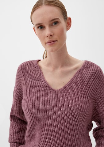s.Oliver BLACK LABEL Sweater in Purple