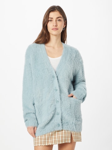 WEEKDAY Knit Cardigan 'Ally' in Blue: front