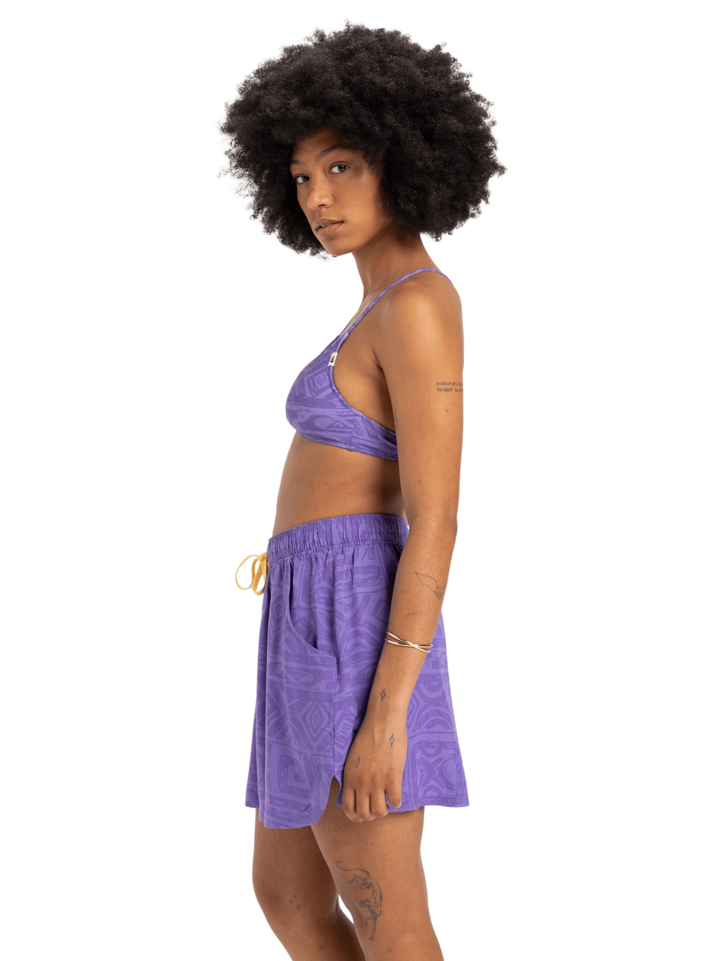 QUIKSILVER Skirt in Purple