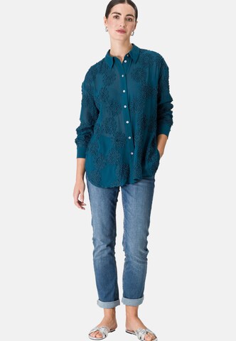 zero Blouse in Blue