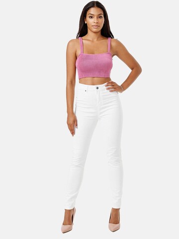 Tazzio Skinny Jeans 'F133' in Weiß